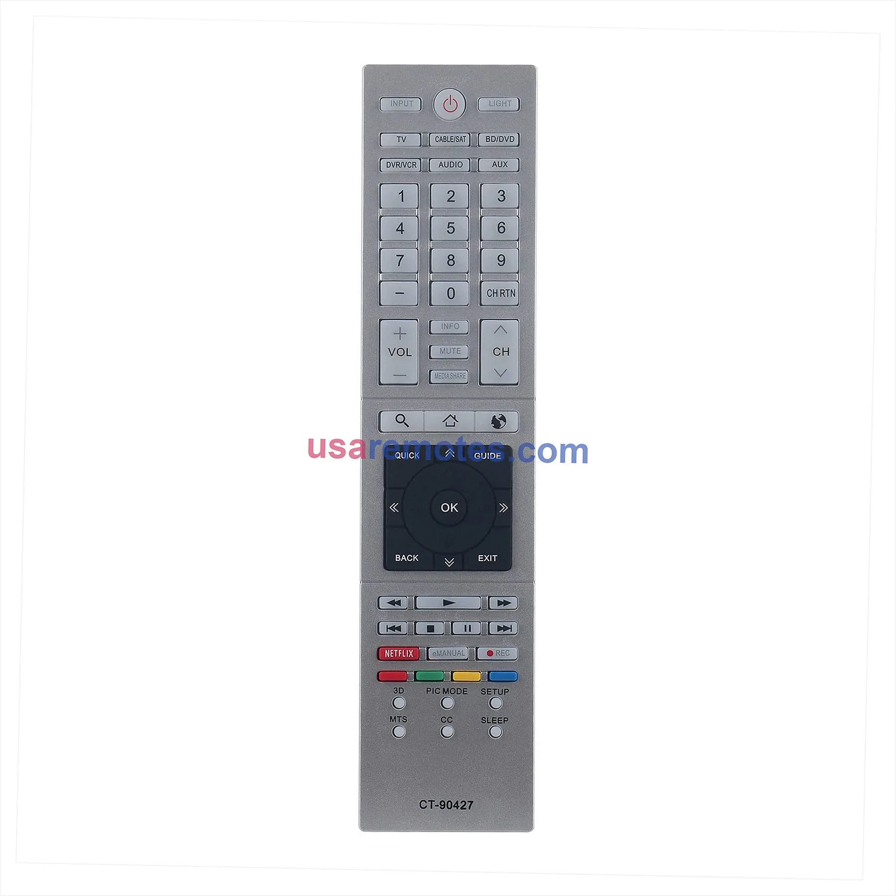 Toshiba 84L9300 remote control replacement Toshiba 84L9300 remote control replacement