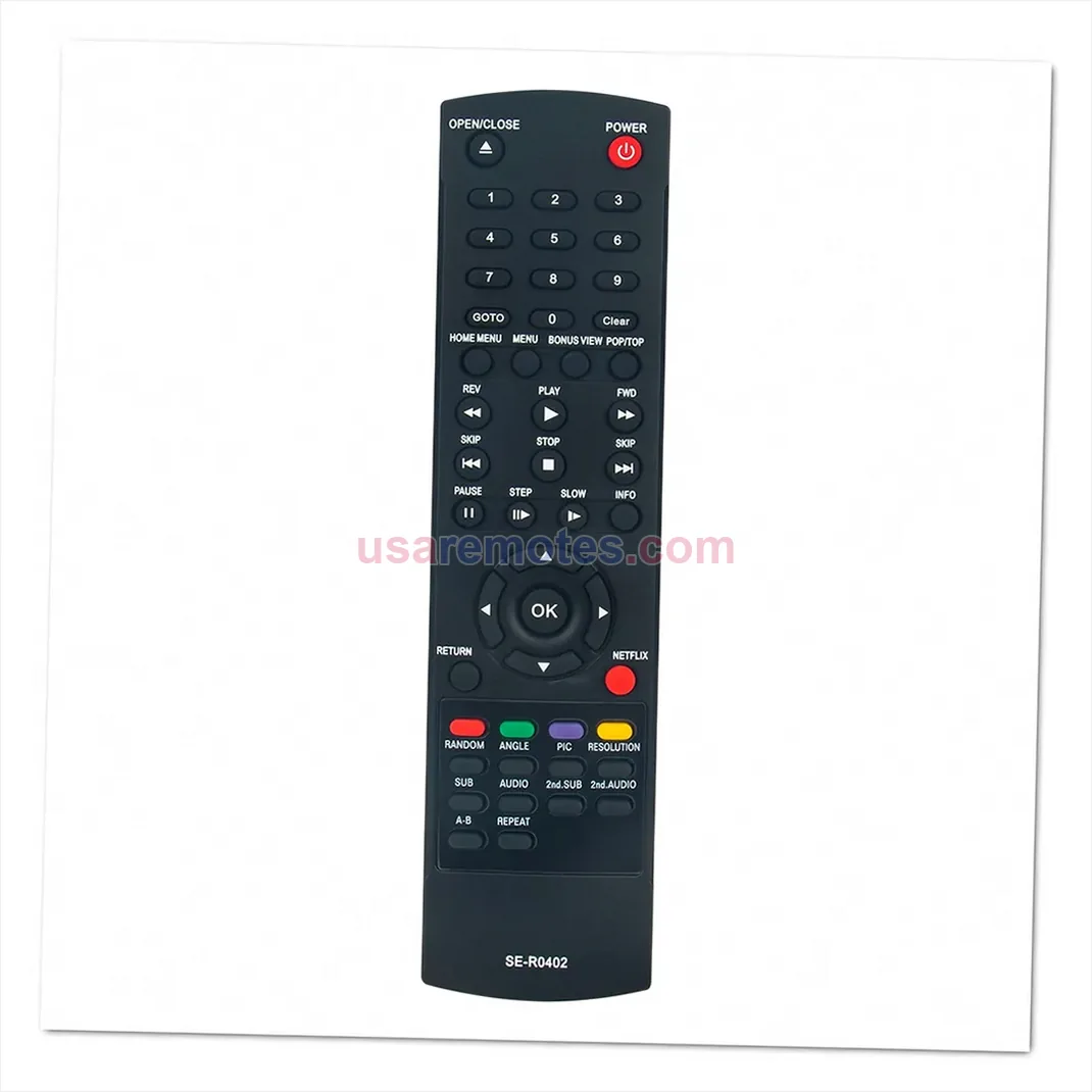 Toshiba BDK21 remote control replacement