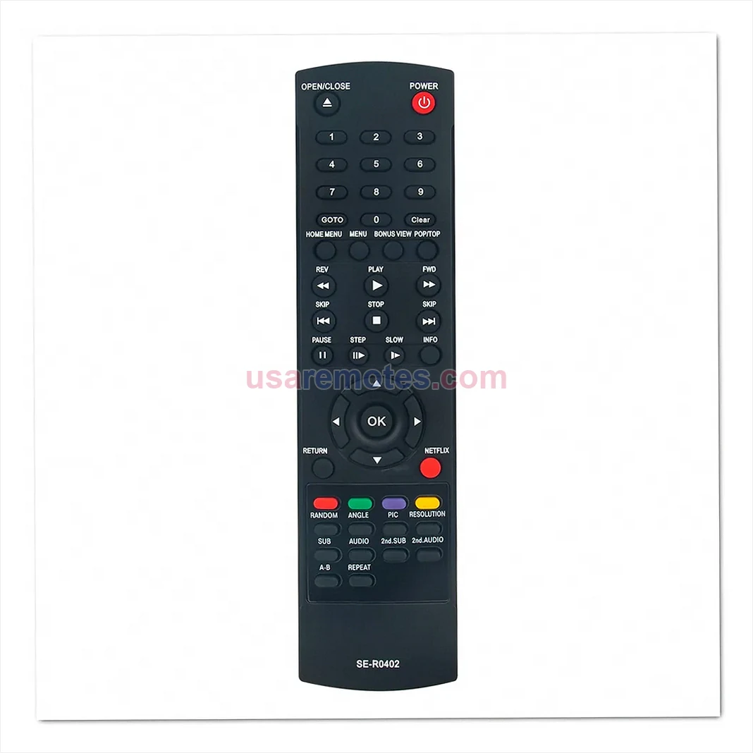Toshiba BDX2250KU remote control replacement Toshiba BDX2250KU remote control replacement