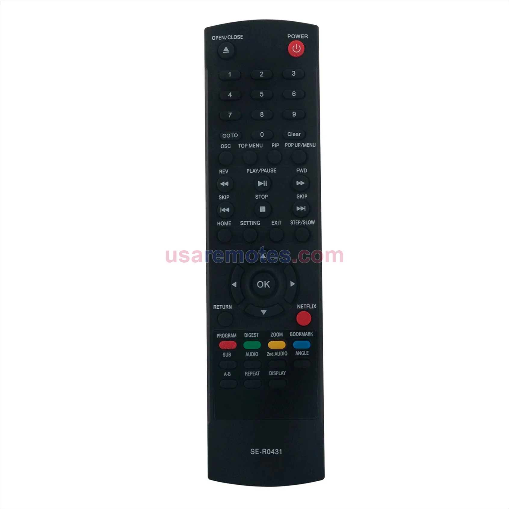 Toshiba BDX2400 remote control replacement