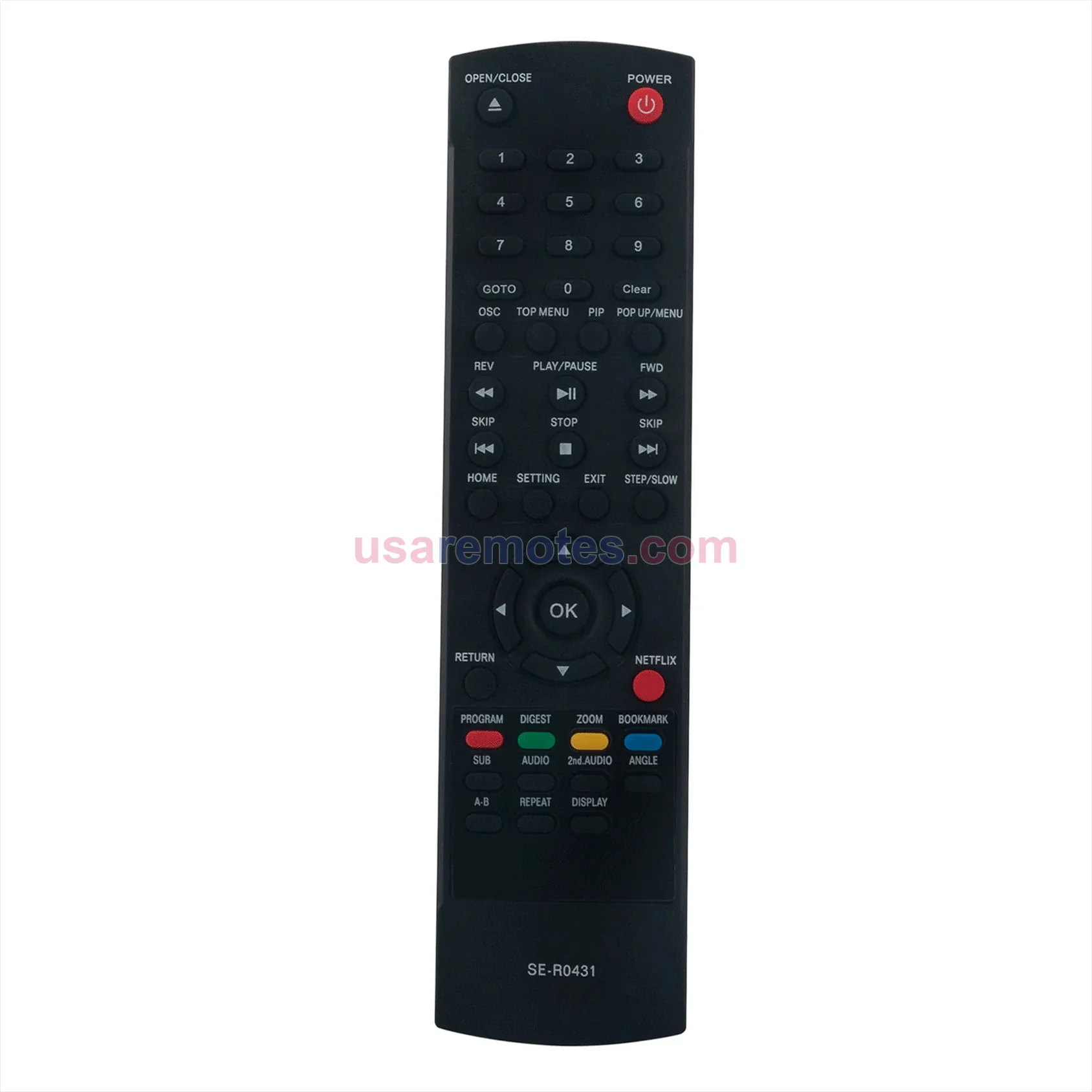 Toshiba BDX2400KC remote control replacement Toshiba BDX2400KC remote control replacement