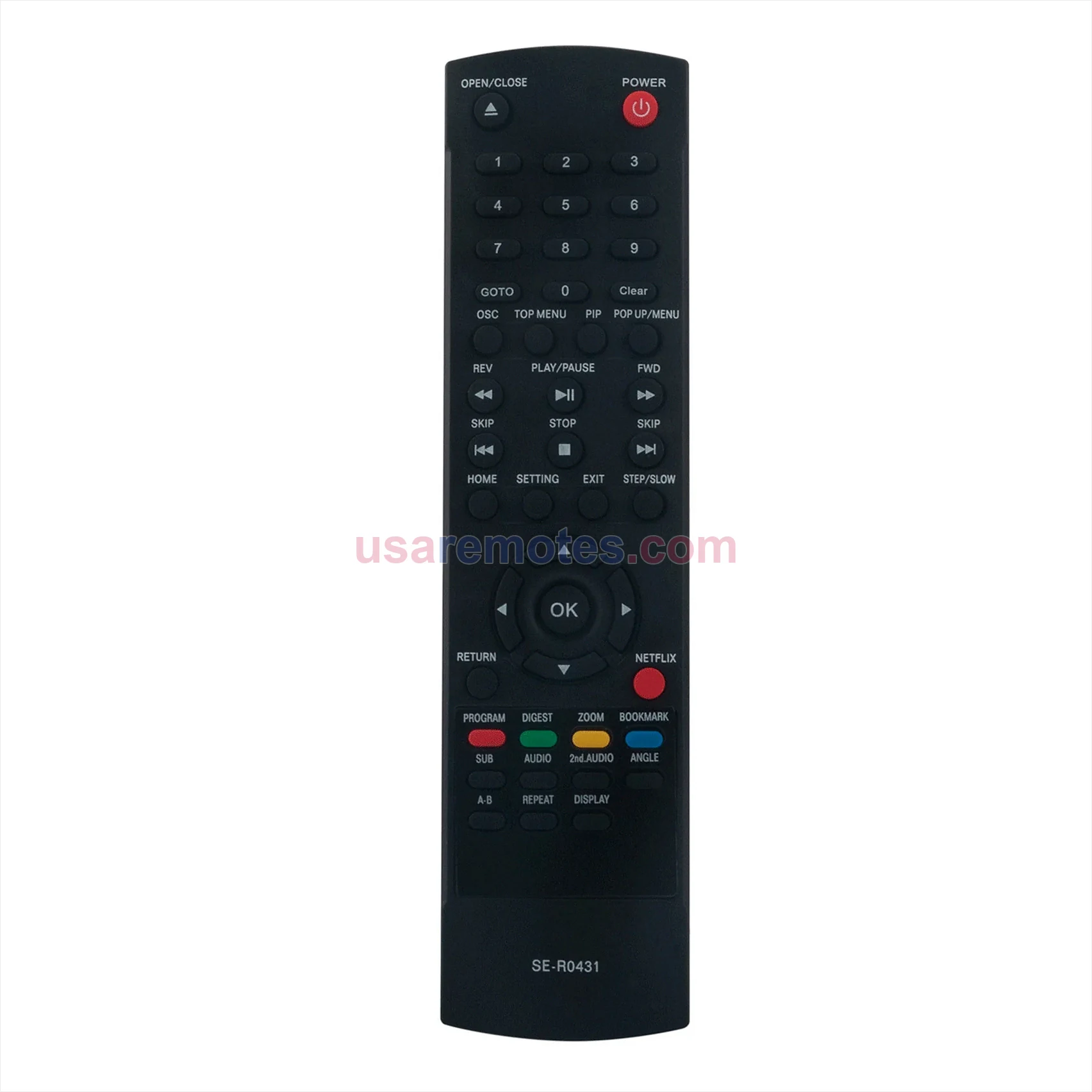 Toshiba BDX5400KU remote control replacement