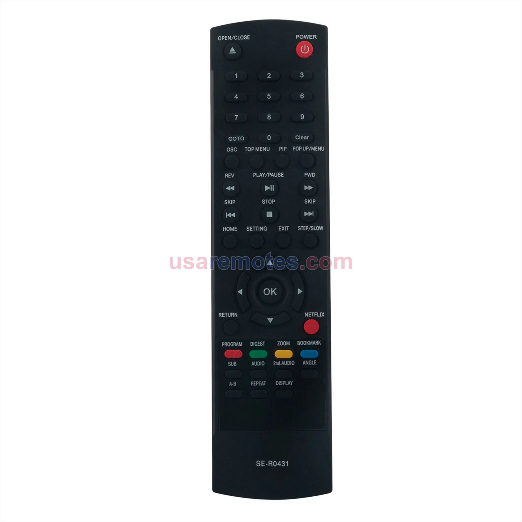 Toshiba BDX5400U remote control replacement