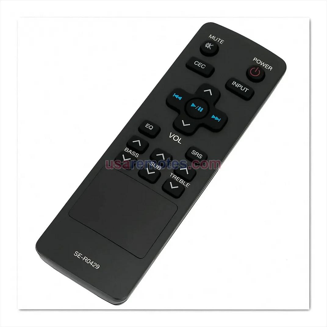 Toshiba SBX5065KU remote control replacement Toshiba SBX5065KU remote control replacement