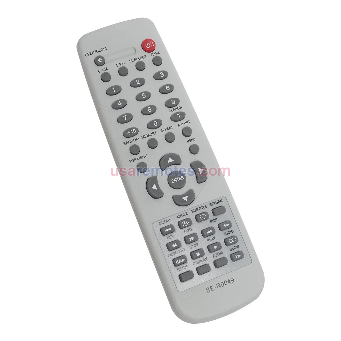 Toshiba SD-1700 remote control replacement