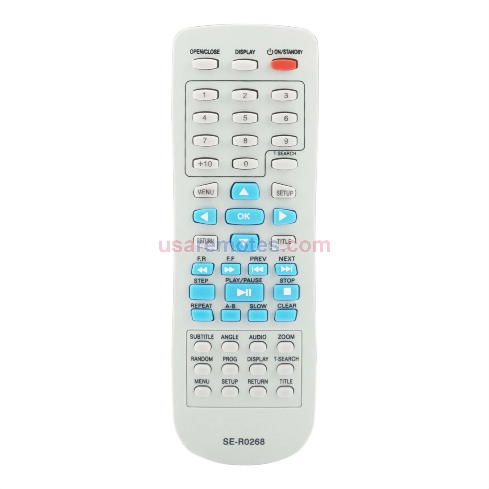 Toshiba SD-270EKB remote control replacement