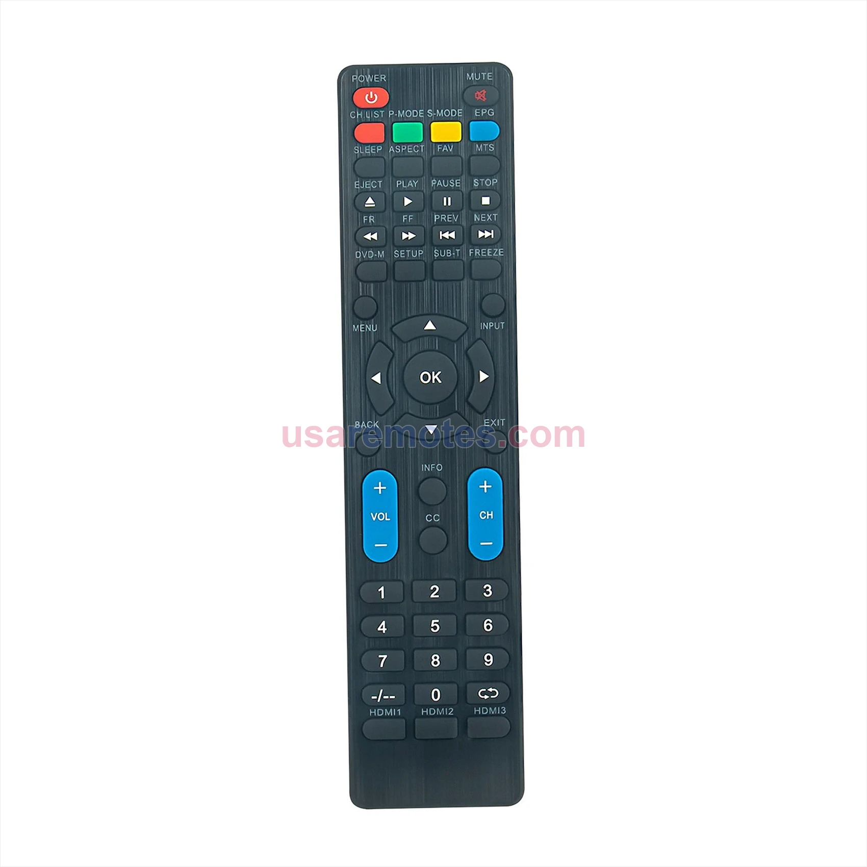 Universal 430AM7UD remote control replacement Universal 430AM7UD remote control replacement