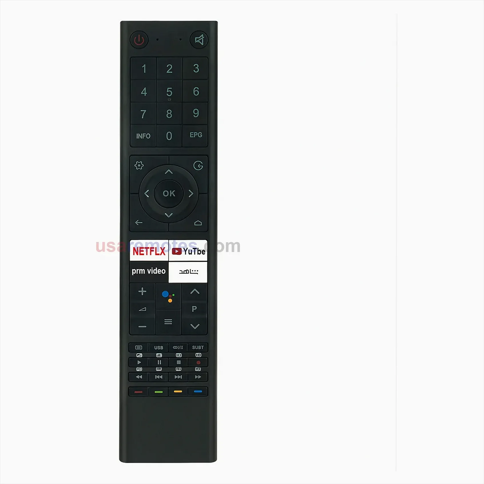 Universal U55G7H remote control replacement Universal U55G7H remote control replacement