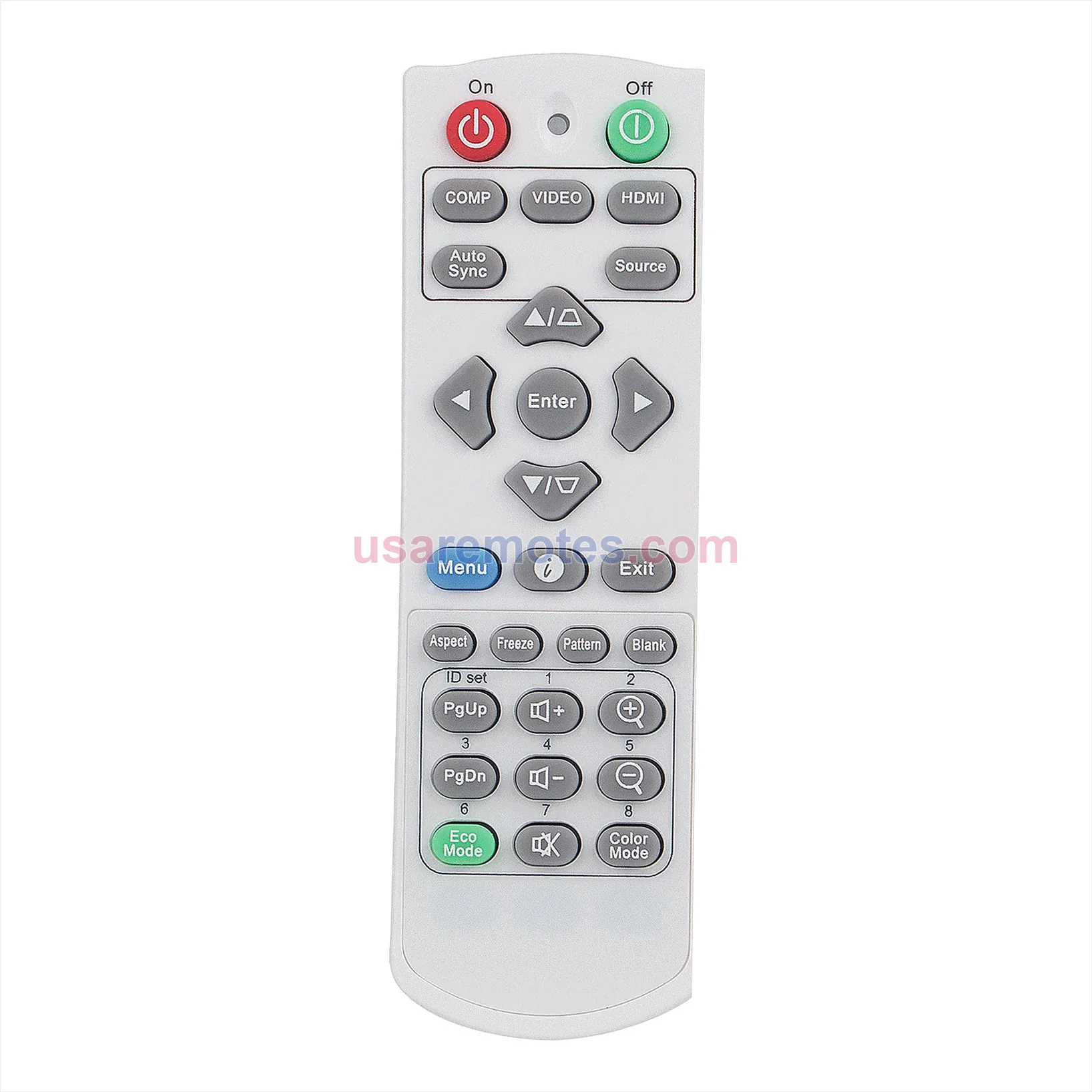 ViewSonic PA503XB remote control replacement ViewSonic PA503XB remote control replacement
