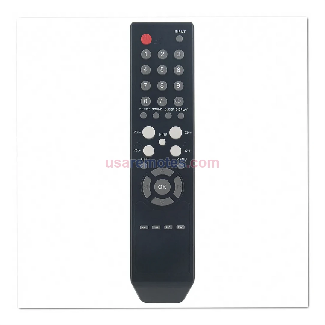Viore V47LCF120P remote control replacement Viore V47LCF120P remote control replacement