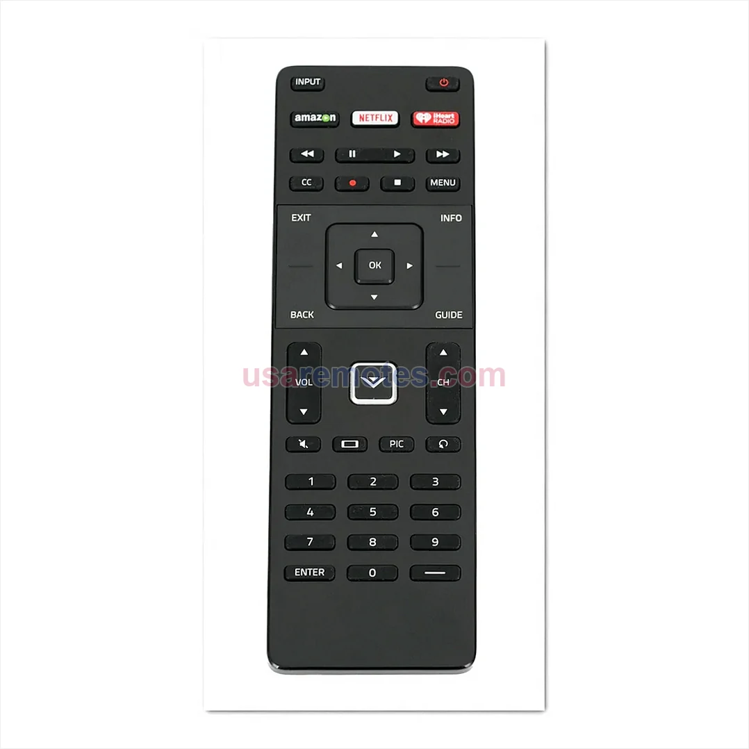 Vizio D39H-D0 TV remote control replacement Vizio D39H-D0 TV remote control replacement