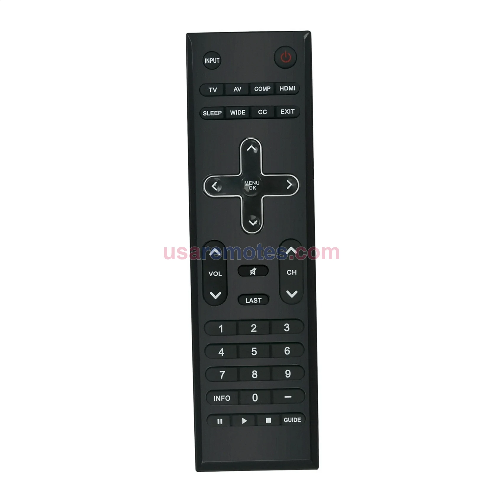 Vizio M260VA-W remote control replacement Vizio M260VA-W remote control replacement