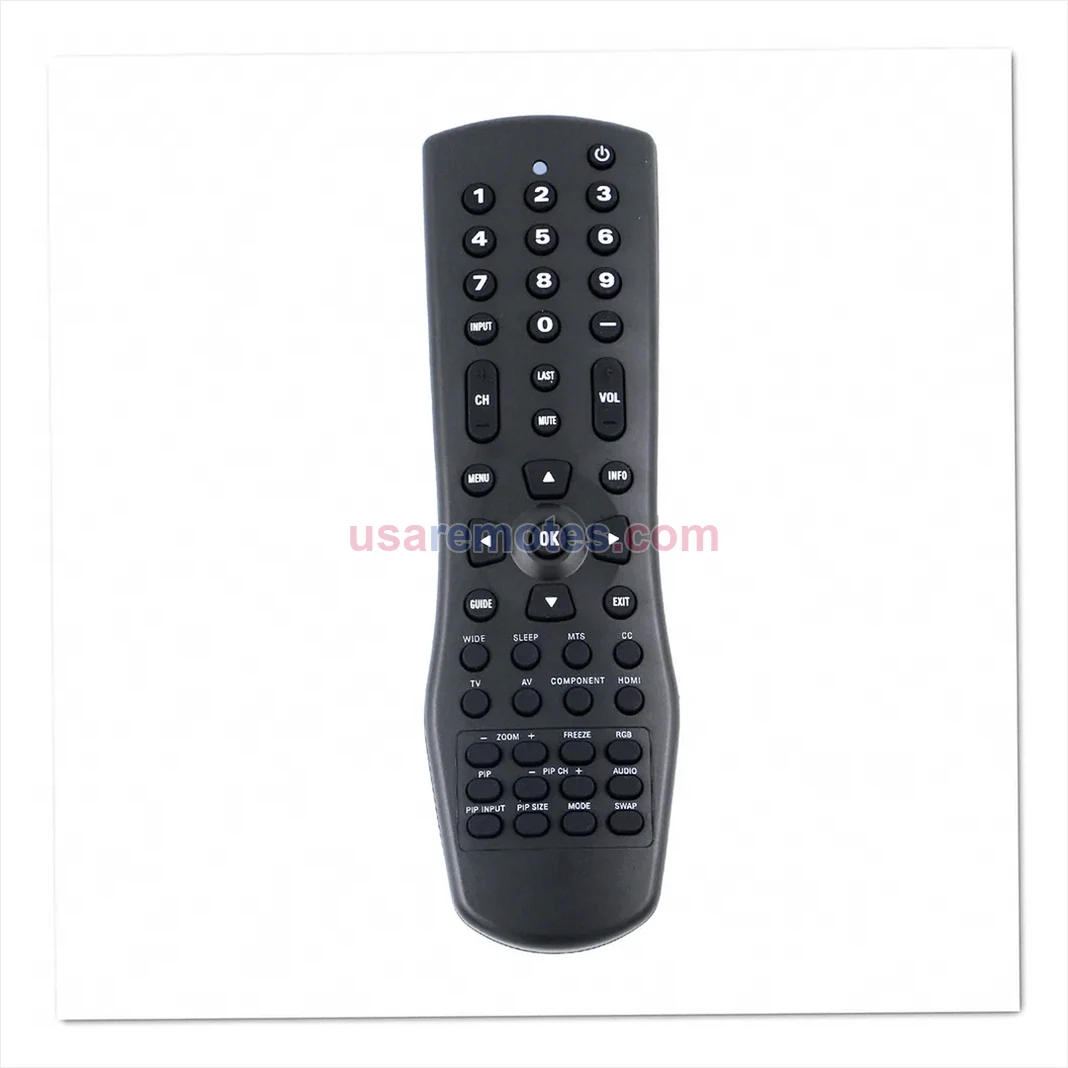 Vizio VX20LHDTV20A remote control replacement Vizio VX20LHDTV20A remote control replacement