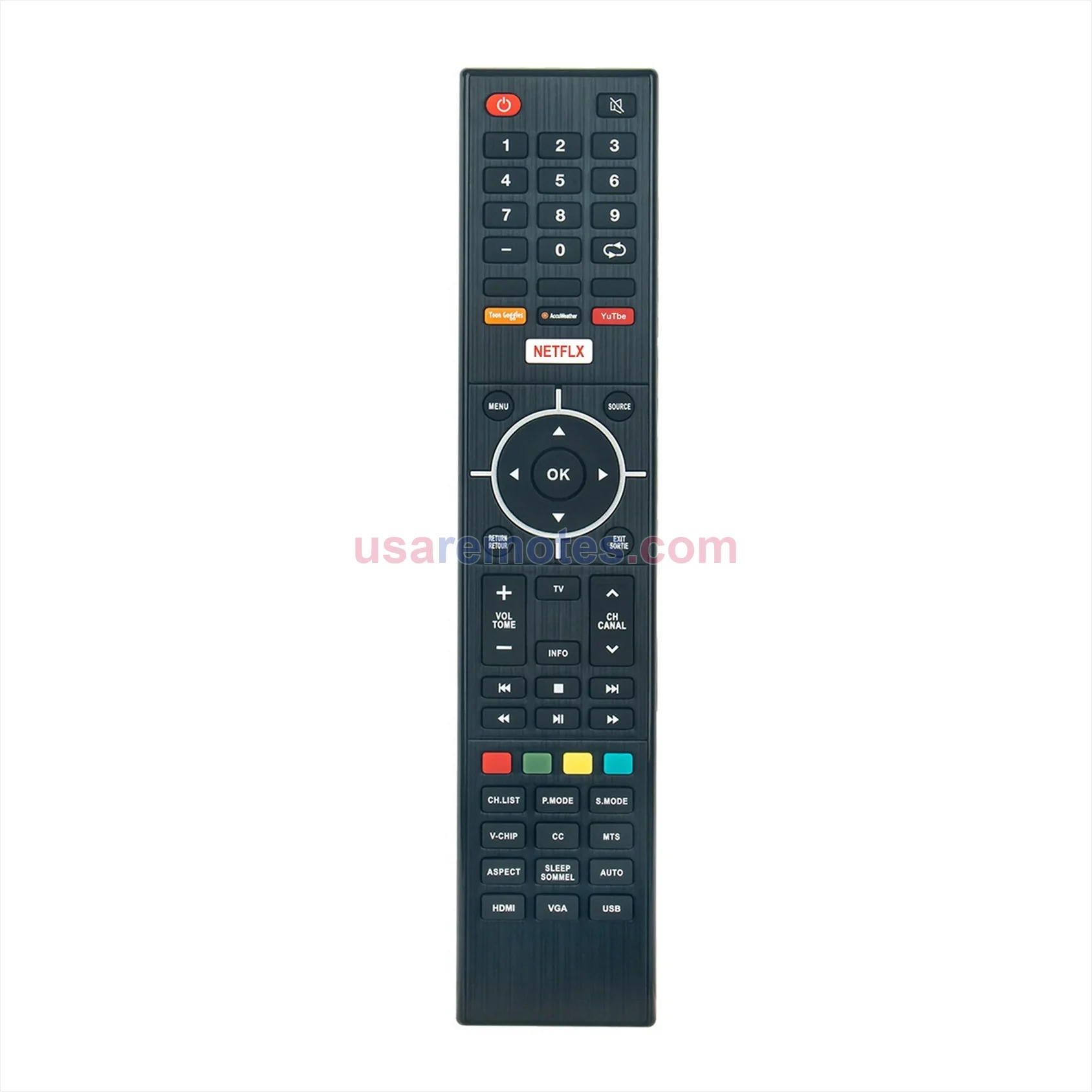 Westinghouse WD40FBE10 remote control replacement