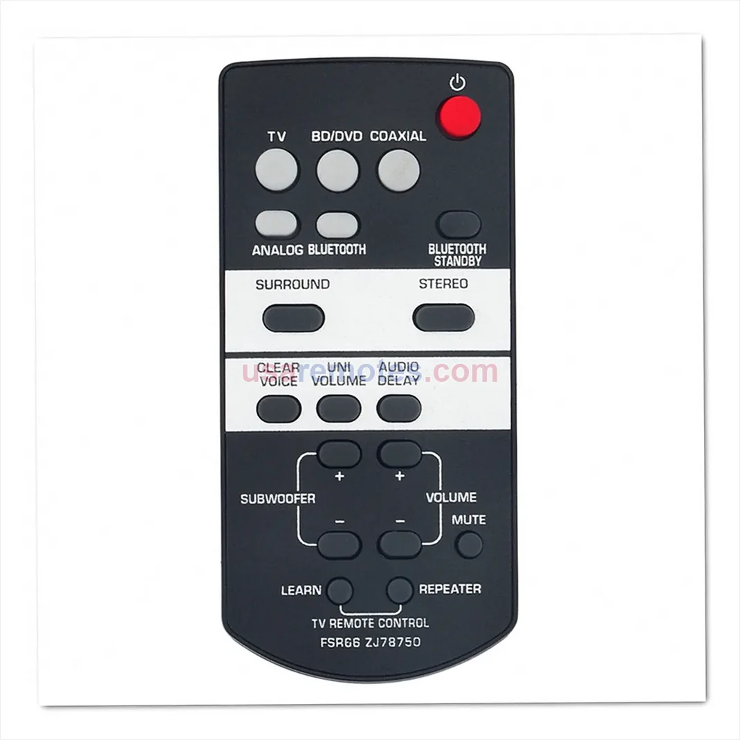 Yamaha 49UJ6050 remote control replacement Yamaha 49UJ6050 remote control replacement