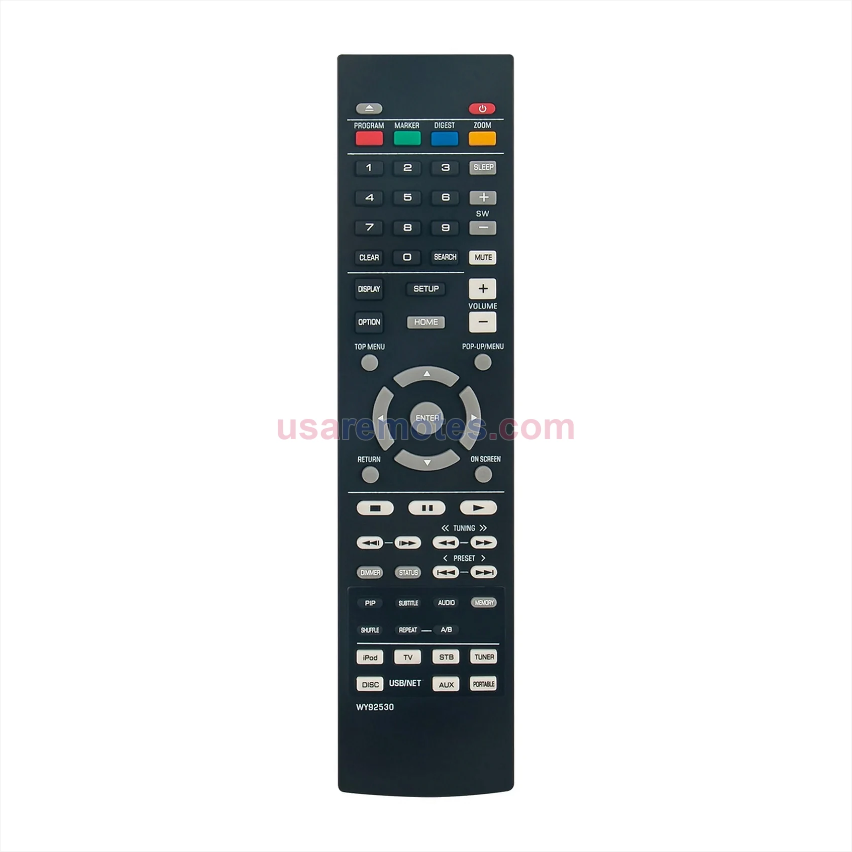 Yamaha BD-S667 remote control replacement