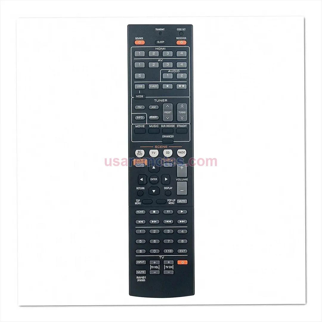 Yamaha HTR-2866F remote control replacement