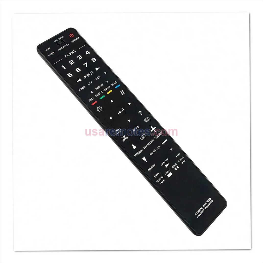 Yamaha RX-A4ABL AV Receiver remote control replacement Yamaha RX-A4ABL AV Receiver remote control replacement