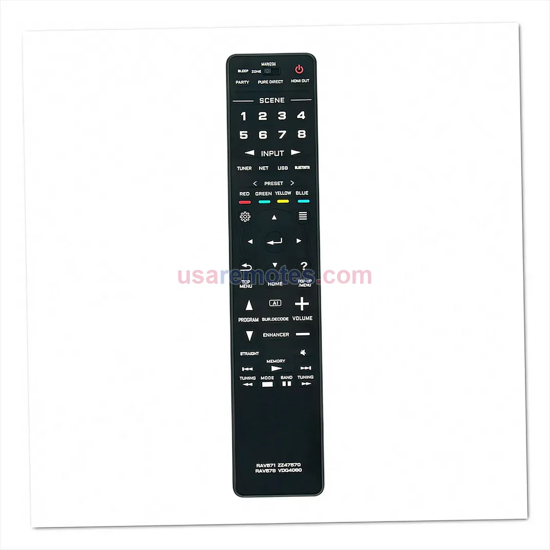 Yamaha RX-A8ABL remote control replacement Yamaha RX-A8ABL remote control replacement