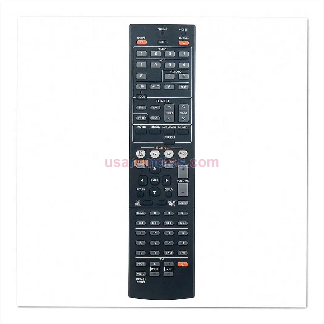 Yamaha RX-V375R remote control replacement Yamaha RX-V375R remote control replacement