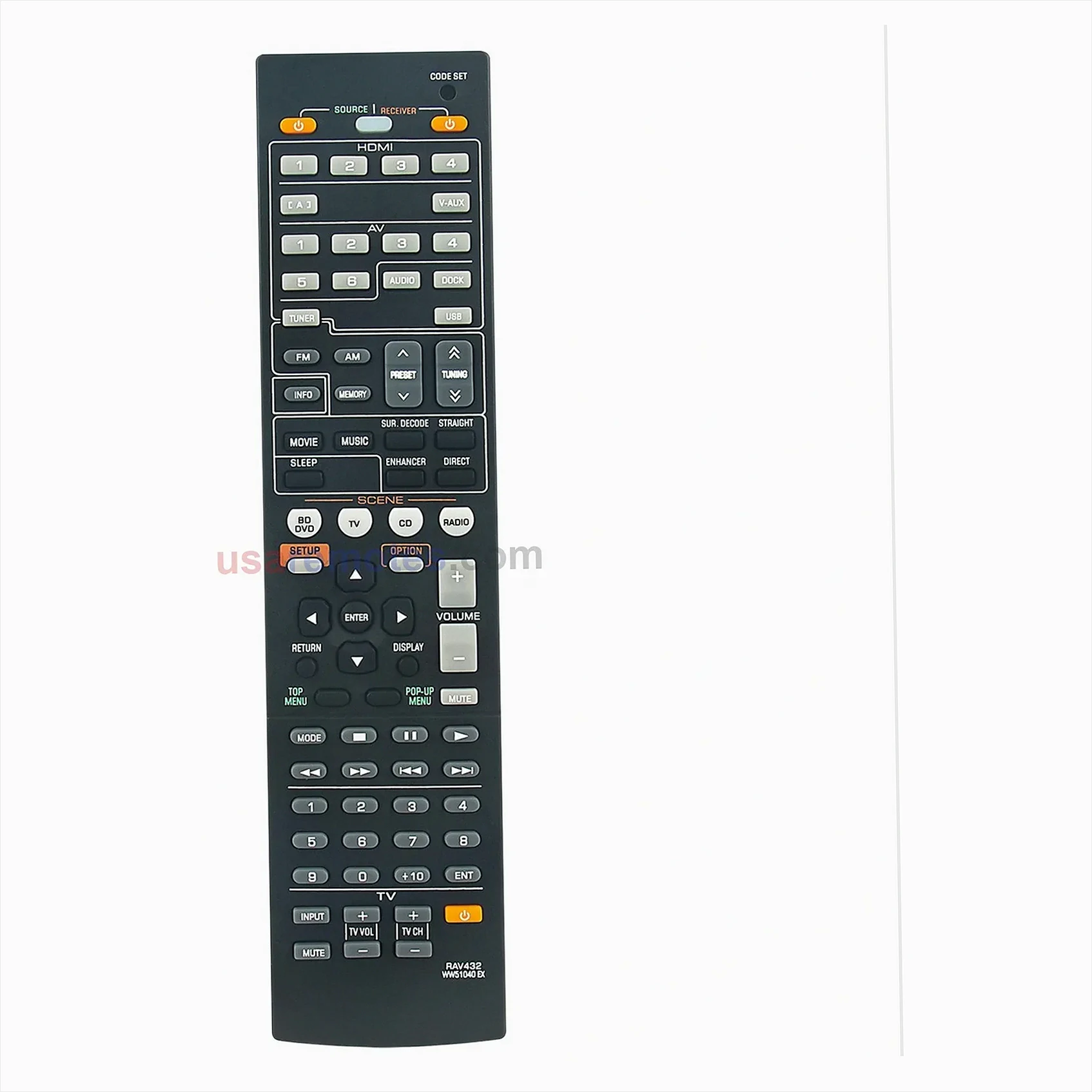 Yamaha RX-V471BL remote control replacement