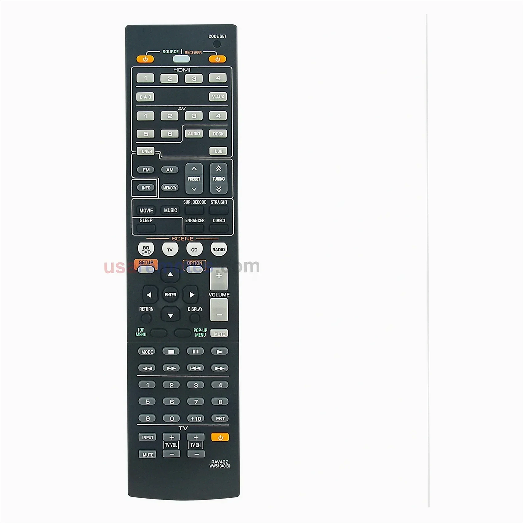 Yamaha RX-V571 remote control replacement Yamaha RX-V571 remote control replacement