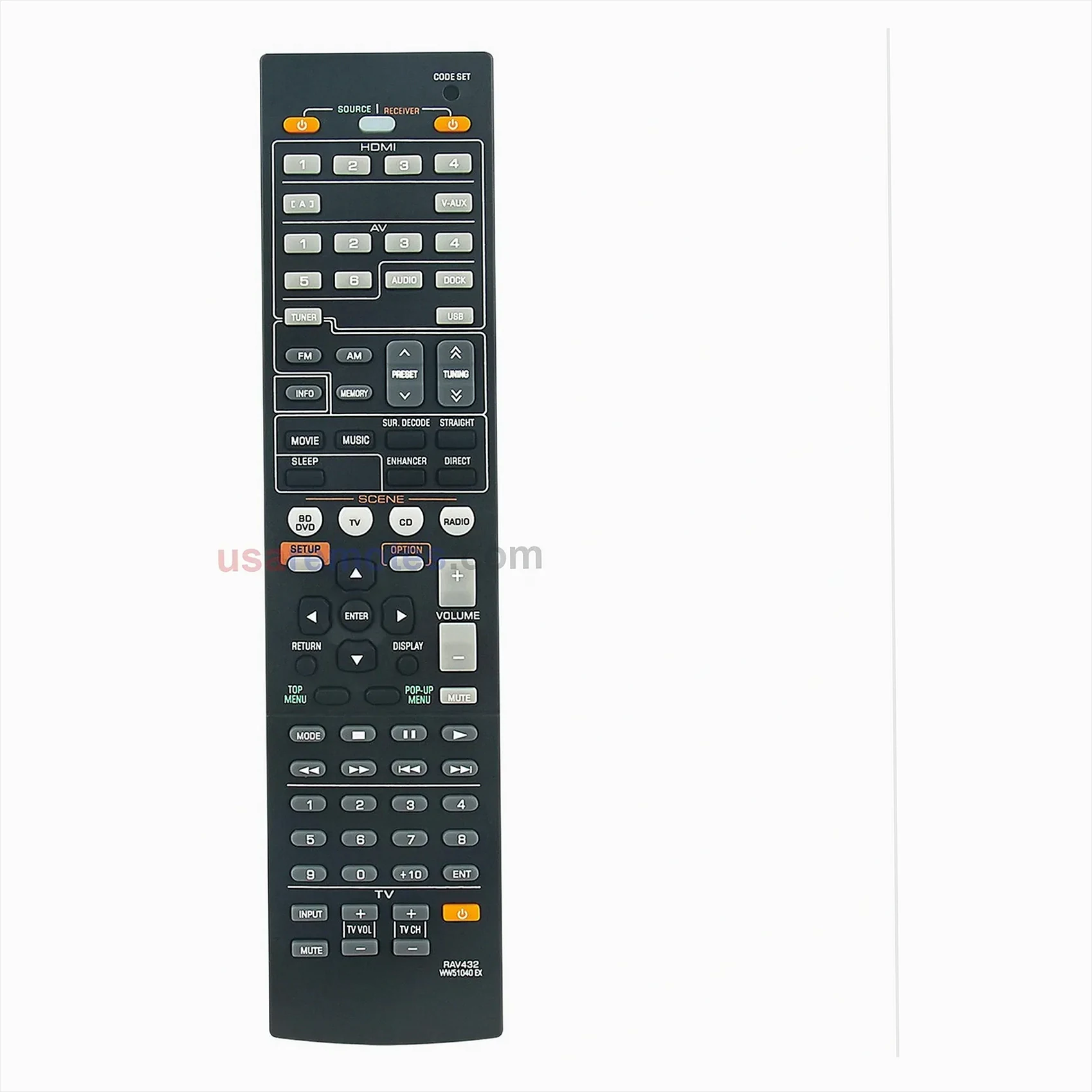 Yamaha RX-V571BL remote control replacement Yamaha RX-V571BL remote control replacement