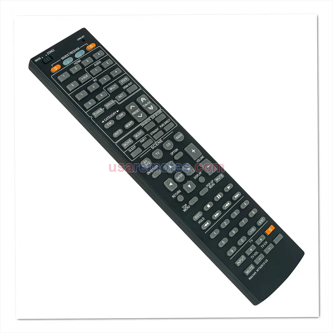 Yamaha RXV1600 remote control replacement Yamaha RXV1600 remote control replacement
