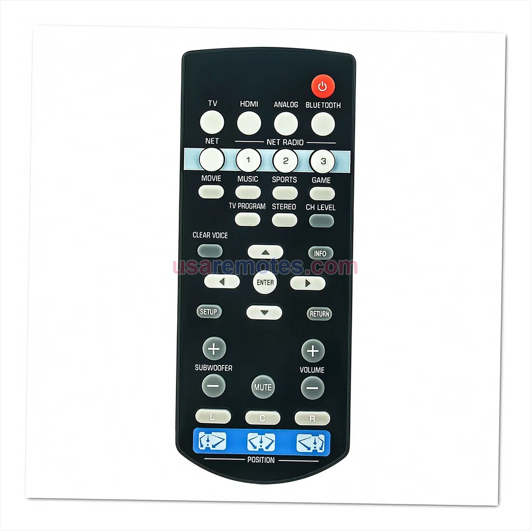 Yamaha YSP-1600B remote control replacement Yamaha YSP-1600B remote control replacement
