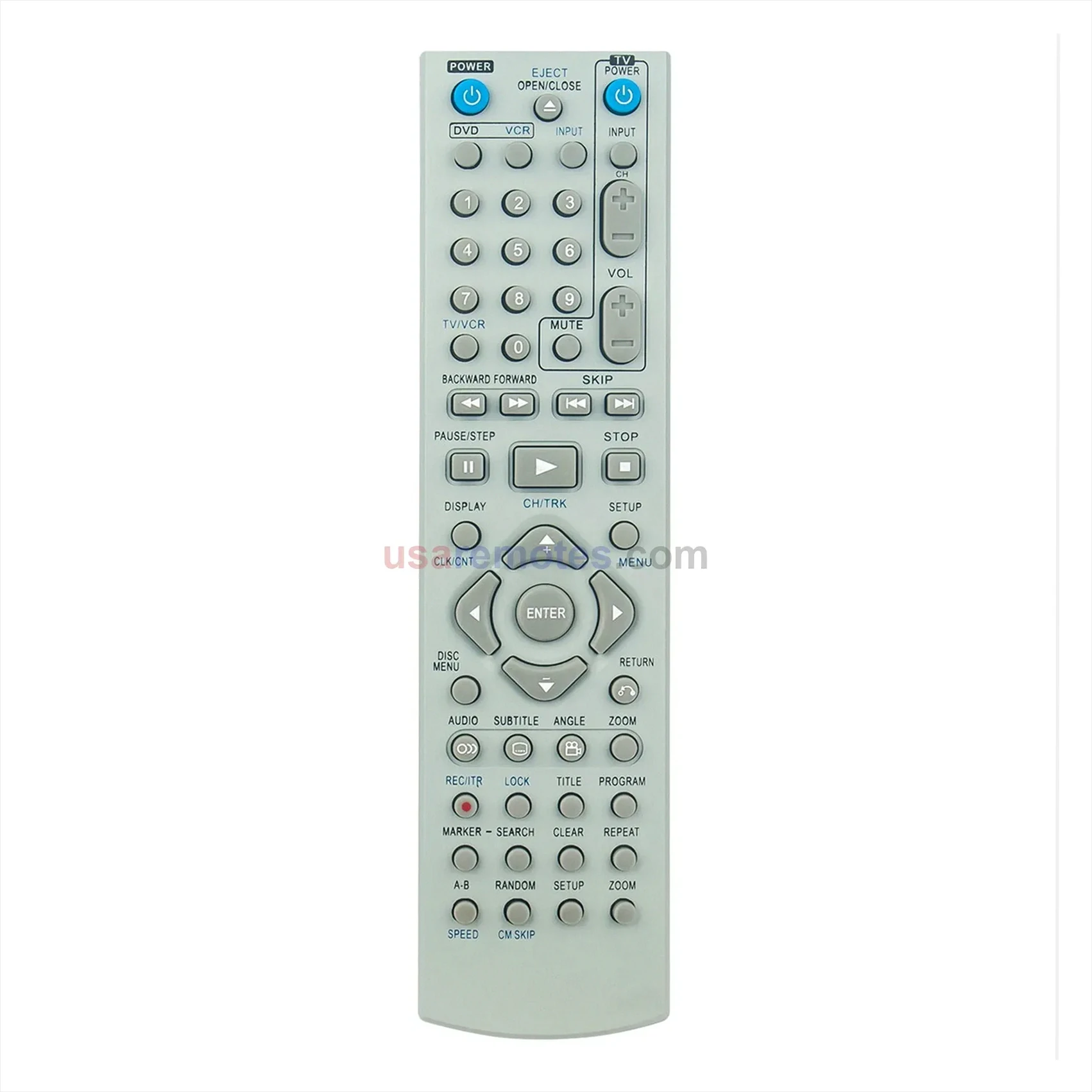 Zenith XBV442DVD DVD VCR Combo Player Remote Control Zenith XBV442DVD DVD VCR Combo Player Remote Control