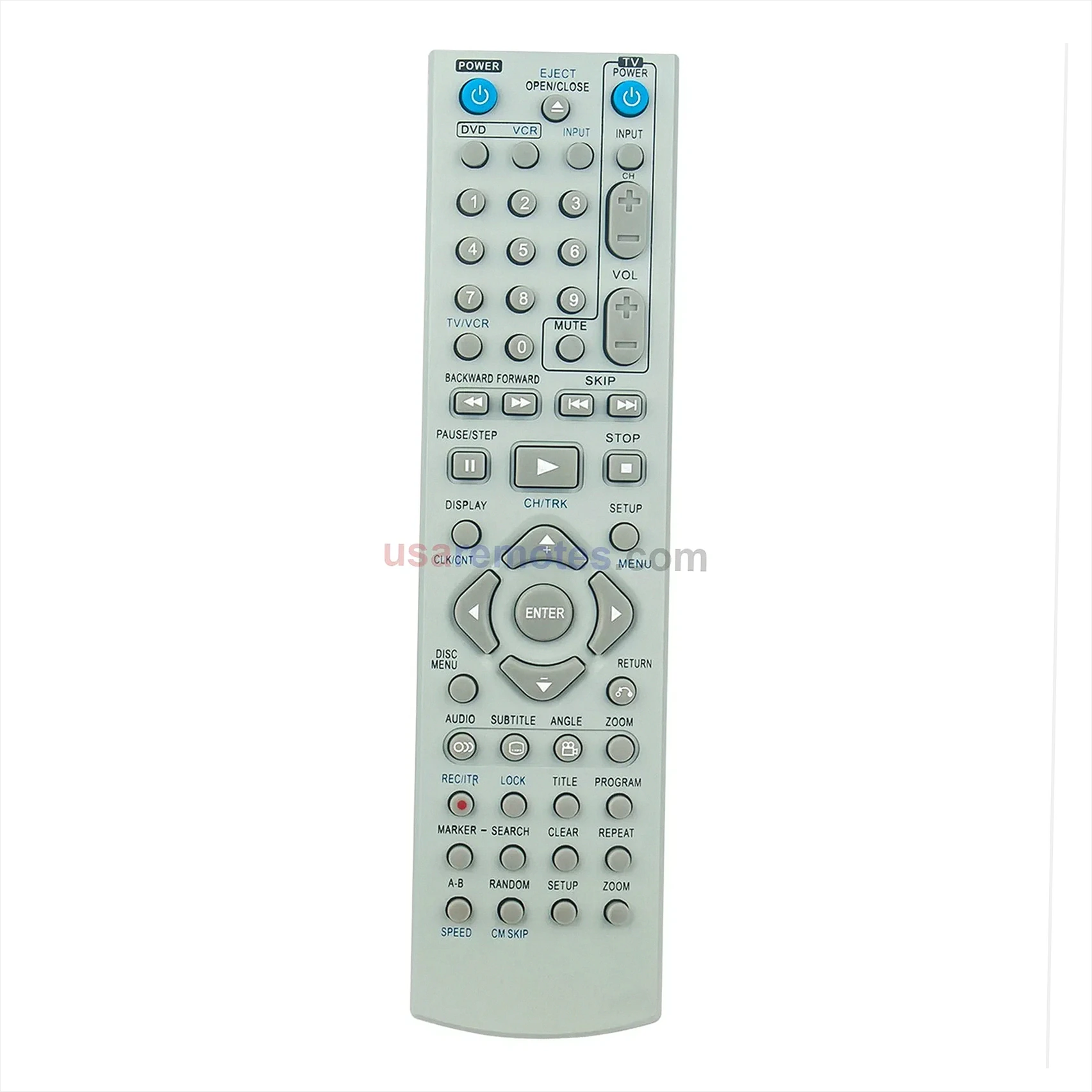 Zenith ZDX313 DVD/VCR Combo Remote Control Zenith ZDX313 DVD/VCR Combo Remote Control