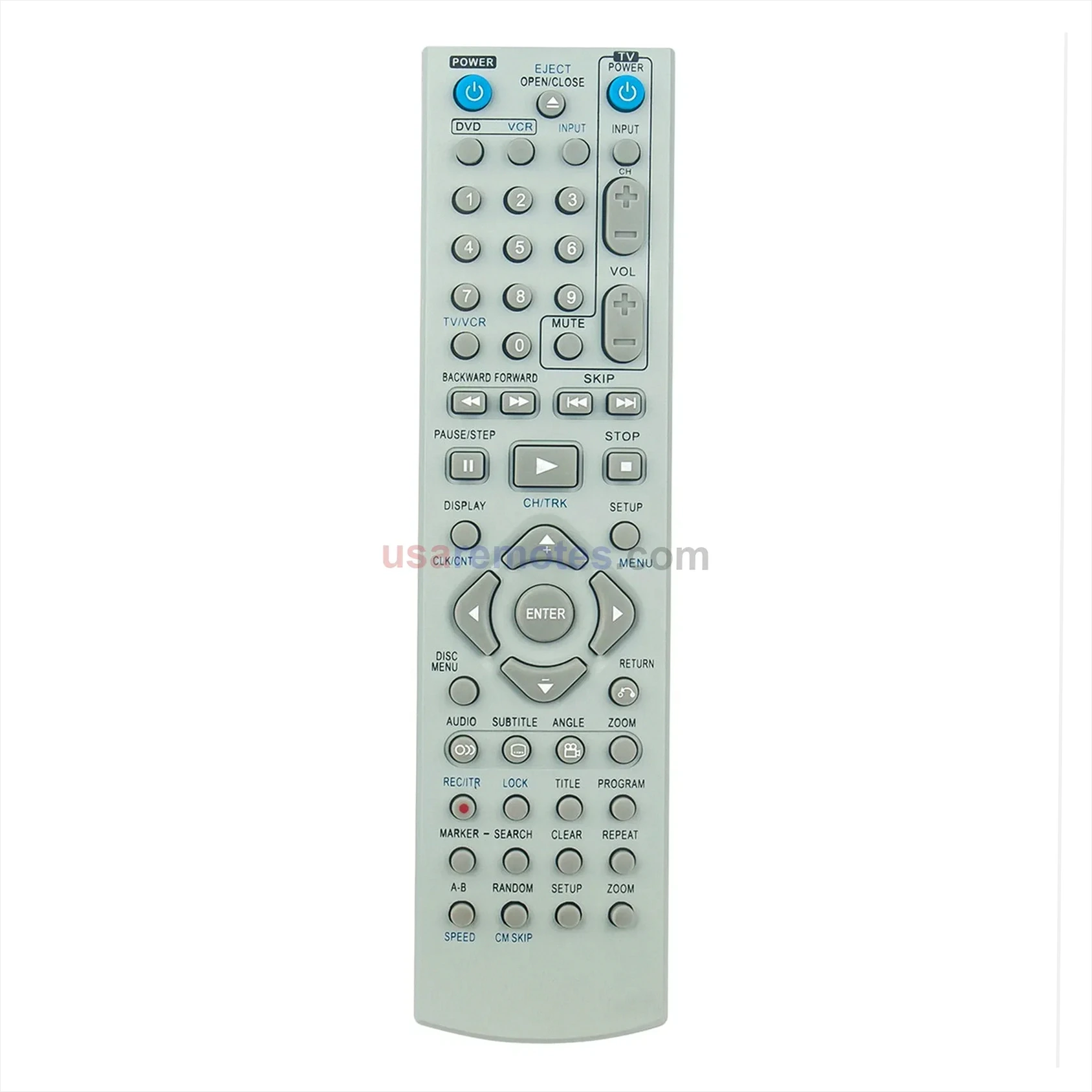 Zenith ZNV400 DVD VCR Combo Remote Control Zenith ZNV400 DVD VCR Combo Remote Control