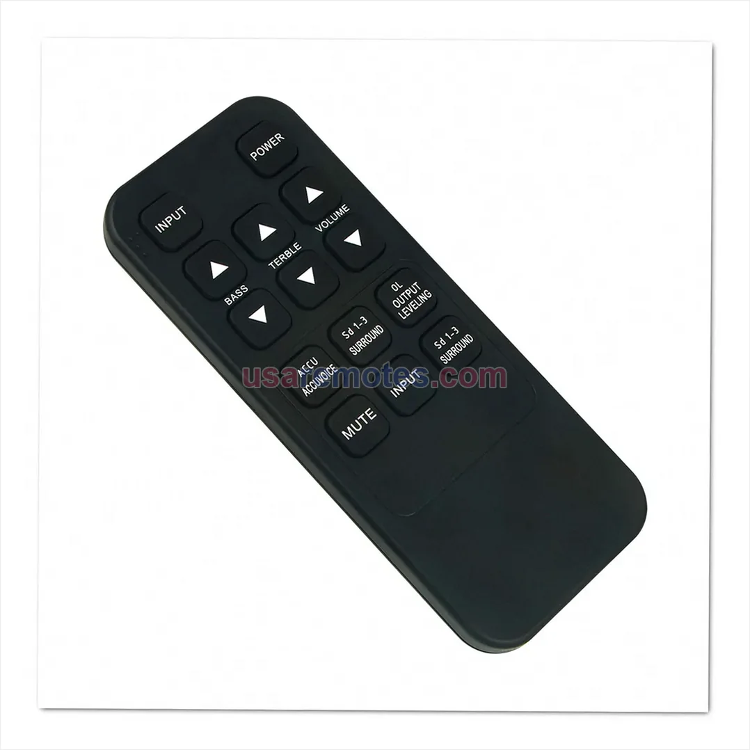 Zvox CDX525RF remote control replacement