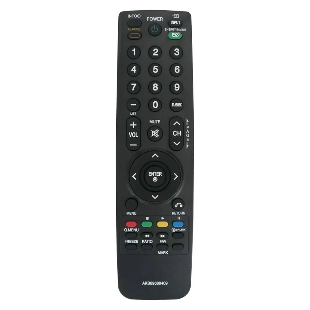 LG AKB69680409 TV Remote Control LG AKB69680409 TV Remote Control
