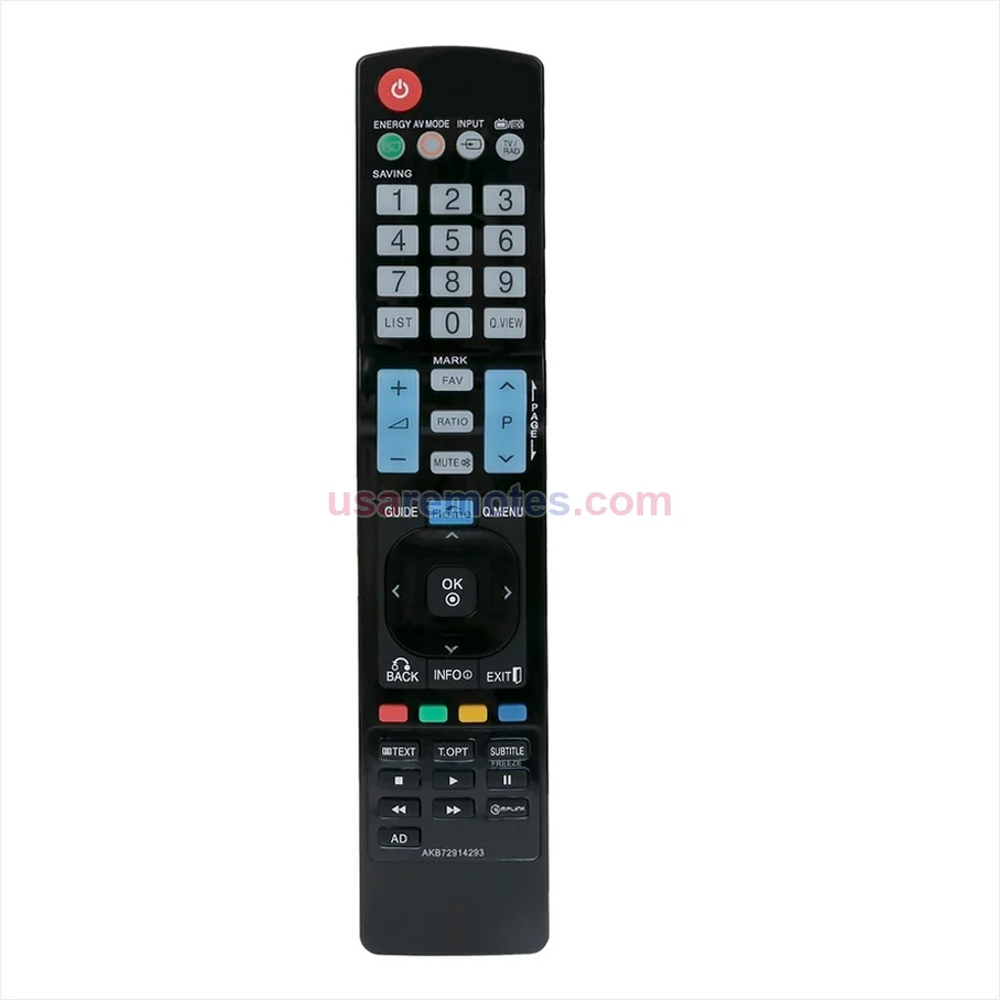 LG 50PW350UE remote control replacement