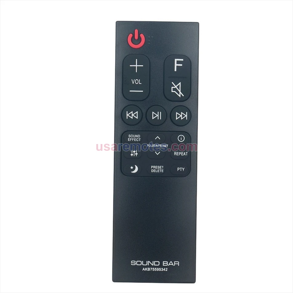 LG AKB75595342 Sound Bar Remote