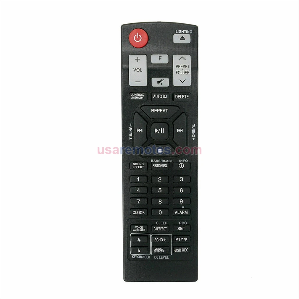 LG CM4545 remote control replacement LG CM4545 remote control replacement