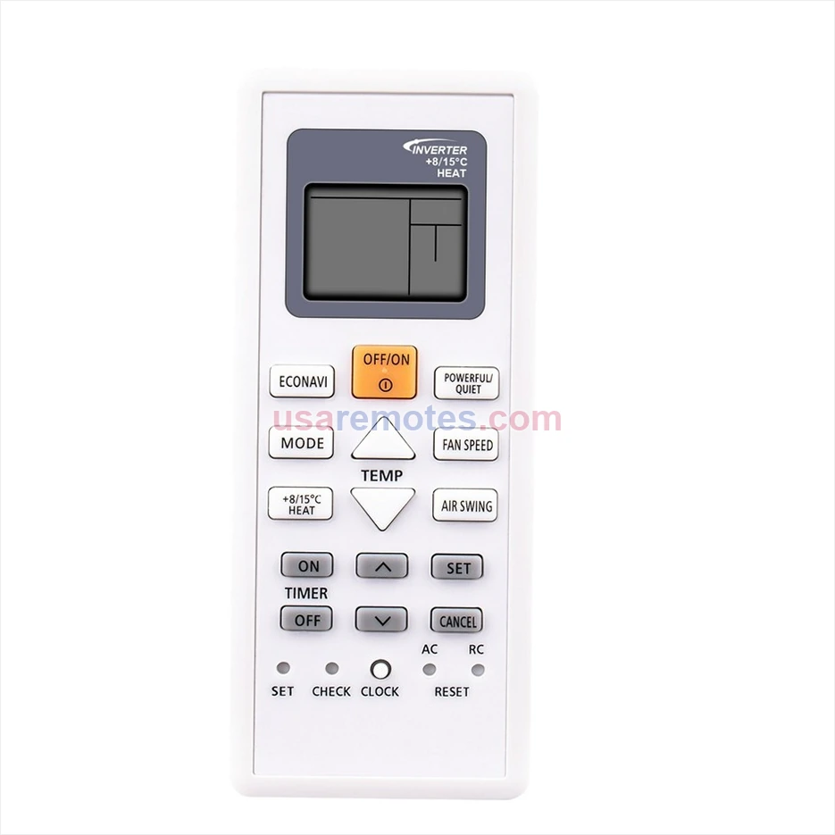 Panasonic CS-NZ9SKE remote control replacement Panasonic CS-NZ9SKE remote control replacement
