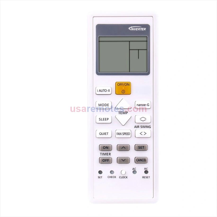 Panasonic CS-RZ25TKR remote control replacement Panasonic CS-RZ25TKR remote control replacement