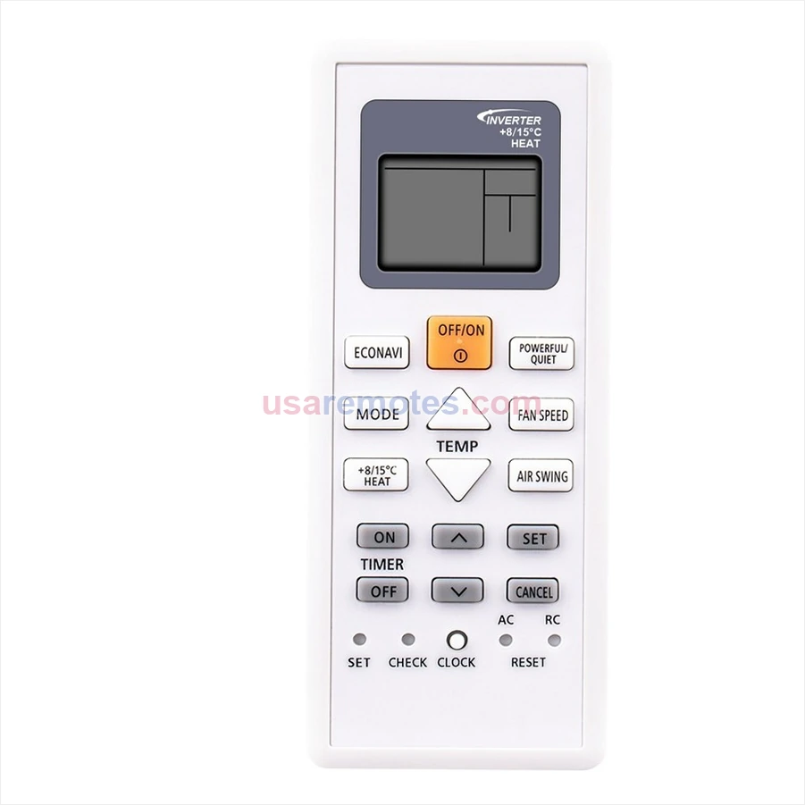 Panasonic CS-S18TKV remote control replacement Panasonic CS-S18TKV remote control replacement