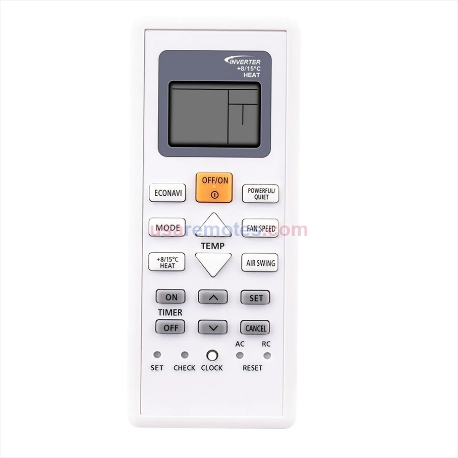 Panasonic CS-U12TKQ remote control replacement Panasonic CS-U12TKQ remote control replacement