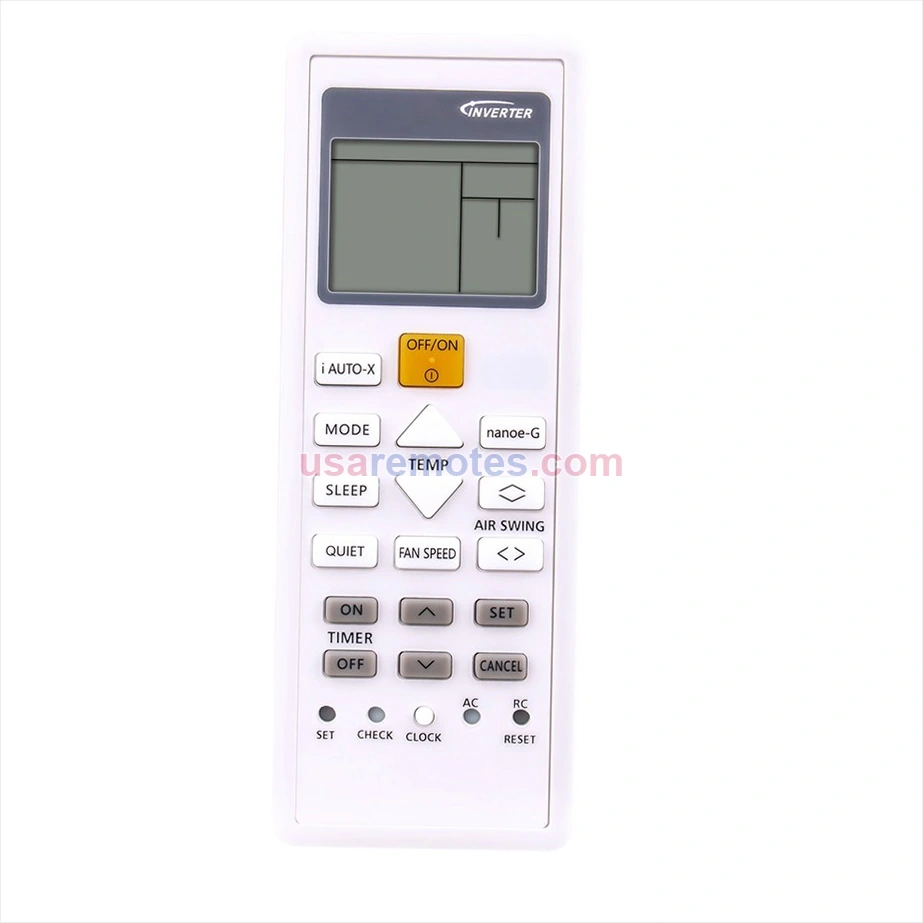 Panasonic CU-U80TKR remote control replacement Panasonic CU-U80TKR remote control replacement