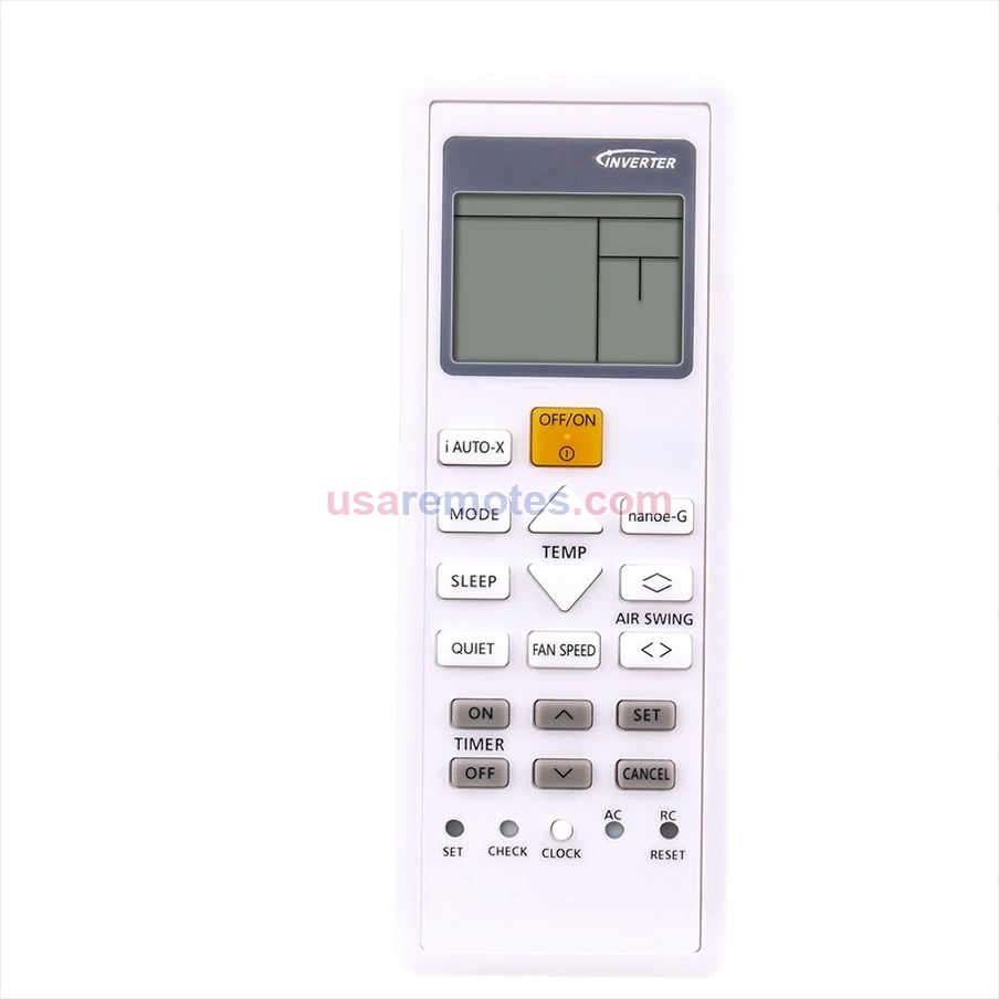 Panasonic CU-Z20TKR remote control replacement Panasonic CU-Z20TKR remote control replacement