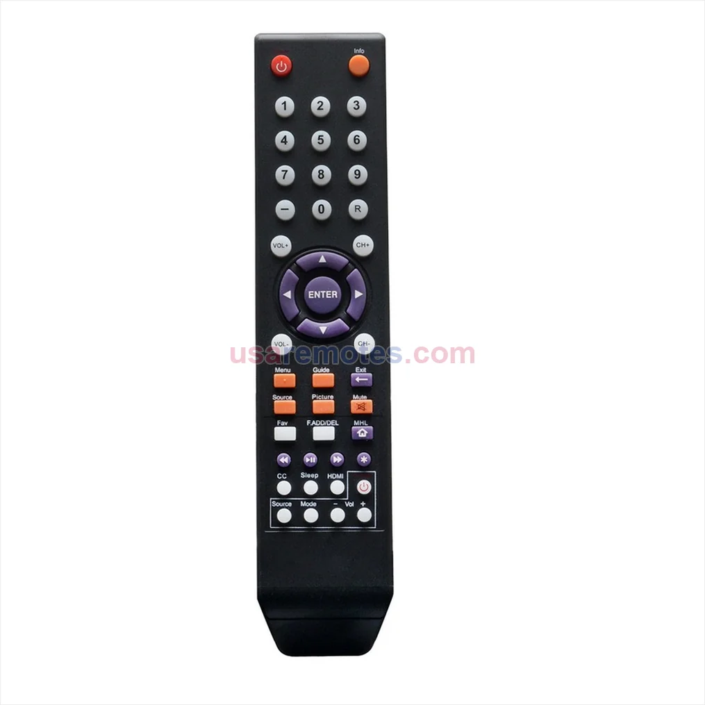 Sceptre C550CV-UMR remote control replacement Sceptre C550CV-UMR remote control replacement