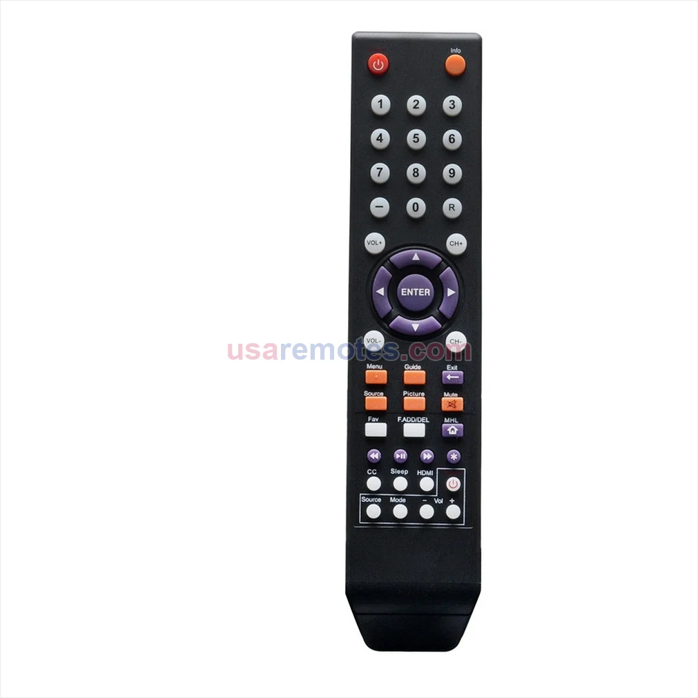 Sceptre E246BD-SMQK remote control replacement Sceptre E246BD-SMQK remote control replacement