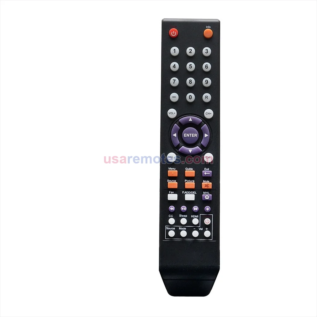 Sceptre X505BV-FSR remote control replacement Sceptre X505BV-FSR remote control replacement