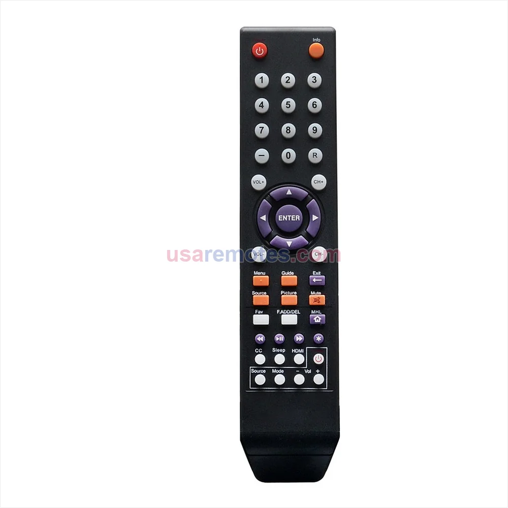 Sceptre X505BV-FSRC remote control replacement Sceptre X505BV-FSRC remote control replacement