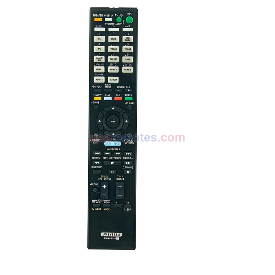 Sony RM-AAP055 AV Receiver Remote