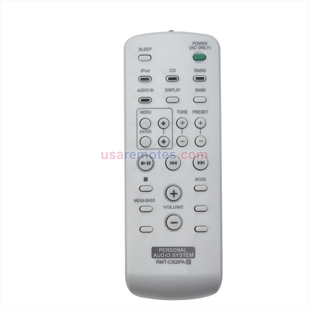 Sony RMT-CS2IPAD Audio System Remote
