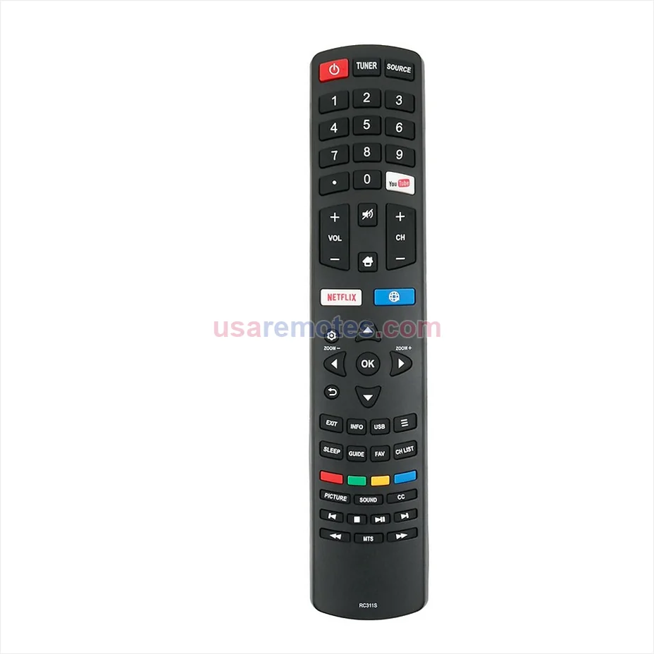 TCL AD-RC311S TV Remote Control Replacement